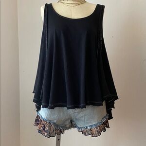 Silence + Noise Black swing tank hi-low